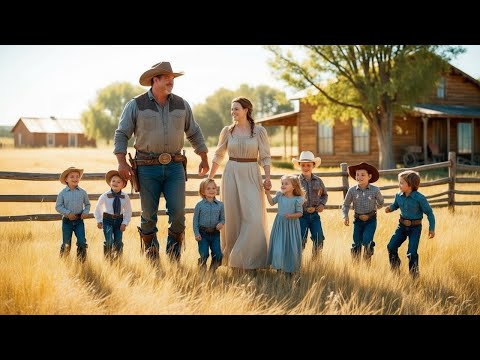 Giant Cowboy Bought The 'Barren' Woman For $1—She Gave Him 7 Children In 8 Years