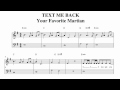 Text Me Back - Your Favorite Martian Music sheet ...