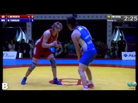 GGP2013 / Yuliya RATKEVICH - Munxtuya Tungalag (MGL) - FW 59 kg gold medal match