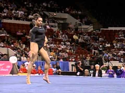 Tasha Schwikert - Floor Exercise - 2003 U.S. Gymnastics Championships - Women - Day 1