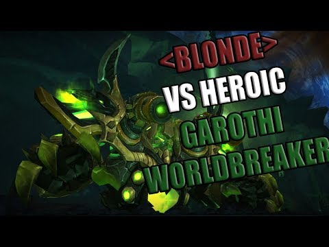 Blonde vs Heroic Garothi Worldbreaker