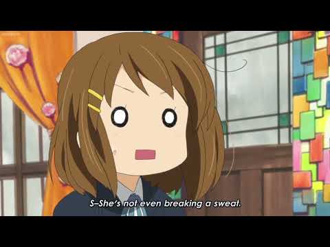 K-ON! - Mugi is strong