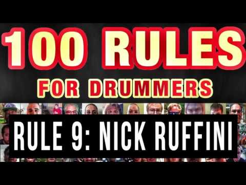 009: Nick Ruffini (Drummer's Resource) | RULES FOR DRUMMERS