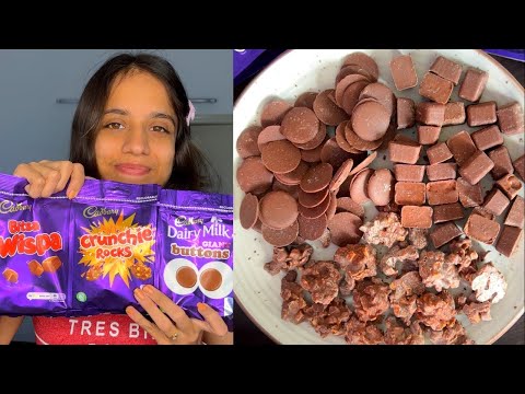 Cadbury Imported Chocolate Review | Bitsa Wispa | Crunchy Rocks | Dairy Milk Giant Buttons