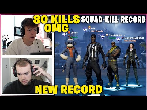 CLIX, MONGRAAL & STABLE RONALDO Tries To BREAK PETERBOT 80 KILL Record While MAX TROLLING!