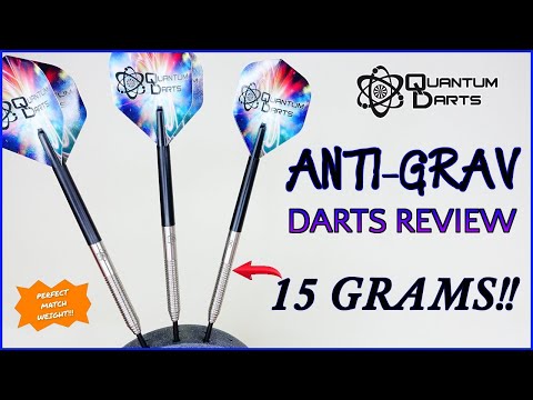 NICEST LIGHT DARTS EVER!!! -  Quantum Darts 15g  ANTI-GRAV Darts Review