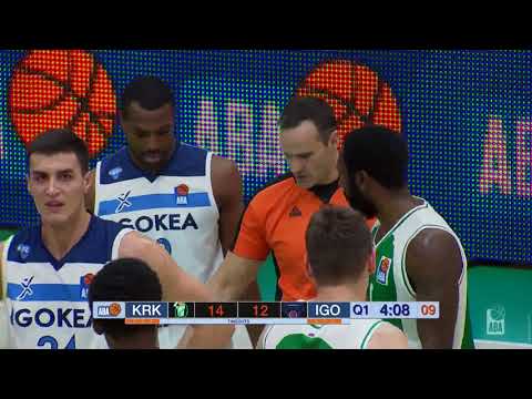 ABA Liga 2019/20, Round 8 match: Krka - Igokea (23.11.2019)