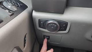 How to Put a 2020 Ford F-150 With a Column Shifter Into Neutral For Towing/Emergency Purposes