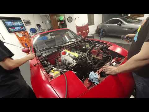 IG180 NA miata engine removal