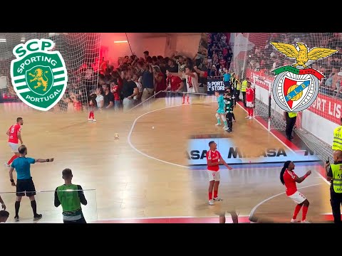 Melhores Momentos - Benfica 7 vs 5 Sporting Futsal - Golos - Ambiente Incrivel - NN Boys