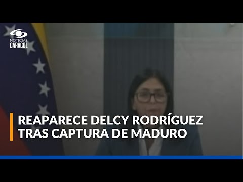 Delcy Rodríguez, vicepresidenta de Venezuela, tras captura de Maduro: “El pueblo está indignado”