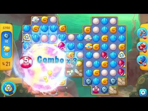 Fishdom 5760 Level - 17 moves - NO BooSTERS