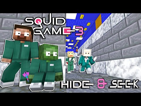 MOB SCHOOL : Minecraft Squid Game Season 3 HIDE AND SEEK - Creveney Animation