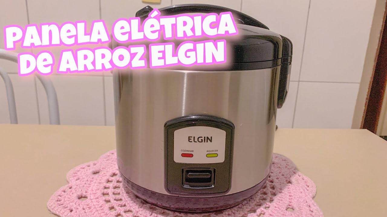 PANELA ELÉTRICA DE ARROZ ELGIN | ARROZ SOLTINHO | Tayane Silvia