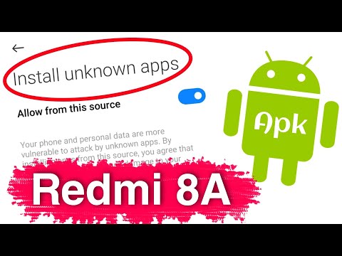 How to Enable Unknown Sources in Redmi 8A | Redmi 8A Unknown Sources Setting