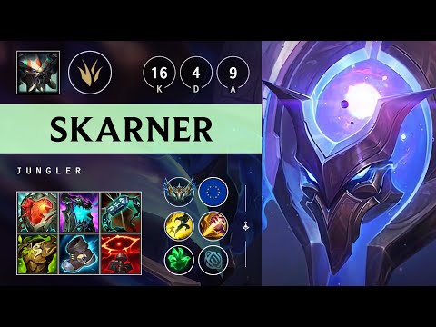 Skarner Jungle vs Kha'Zix: Legendary - EUW Challenger Patch 14.16