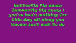 Butterfly Fly Away Lyrics