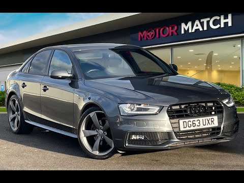 Used 2013 Audi A4 TDI Black Edition at Chester | Motor Match Used Cars for Sale