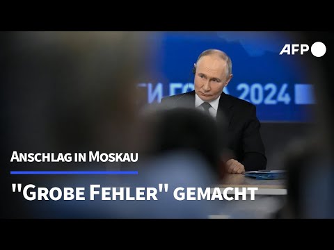 Putin räumt nach Anschlag auf General "grobe Fehler" ein | AFP