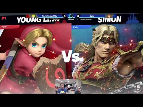 Meteor Smash 3 - Losers Semis - TastyComaWife (Young Link) vs. Kain (Simon)