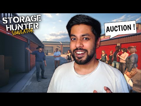 I DID LIVE STORAGE AUCTION !! | Storage Hunter simulator gameplay | Mr IG