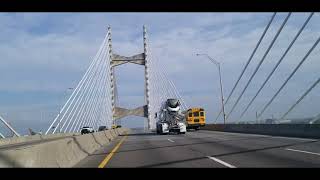 #Dames Point Bridge, Jacksonville&#39;s Best and Modern Bridge 2021 4K