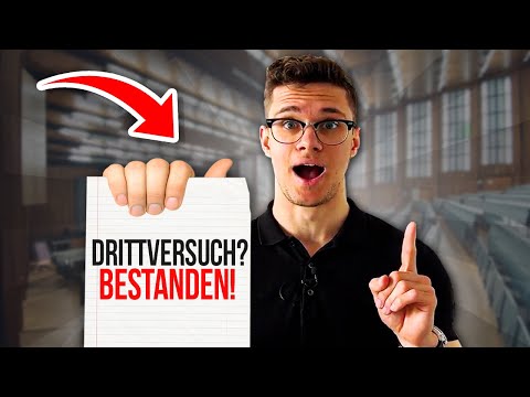 Drittversuch im Studium SICHER bestehen (3 Schritte Strategie)