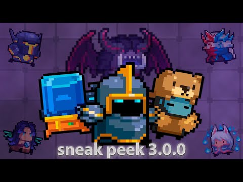SNEAK PEEK нового обновления 3.0.0 в Soul Knight! (Новые модели персонажей и скинов) | иной plays