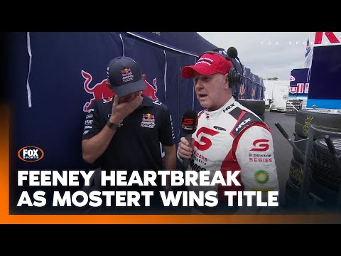 'Don't think you'll be hearing from me' 😢 Feeney devastated as Mostert FINALLY wins championship