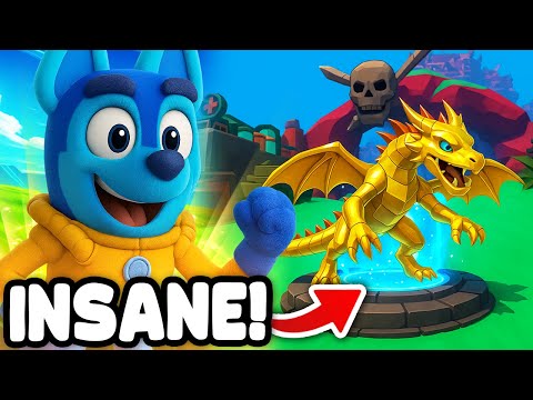 I Fully LEVELED UP the GOLDEN DRAGON in Ruffnauts VR!