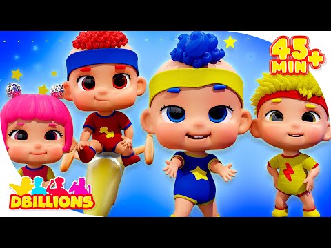Daddy Dream with Baby DB | Mega Compilation | D Billions Kids Songs
