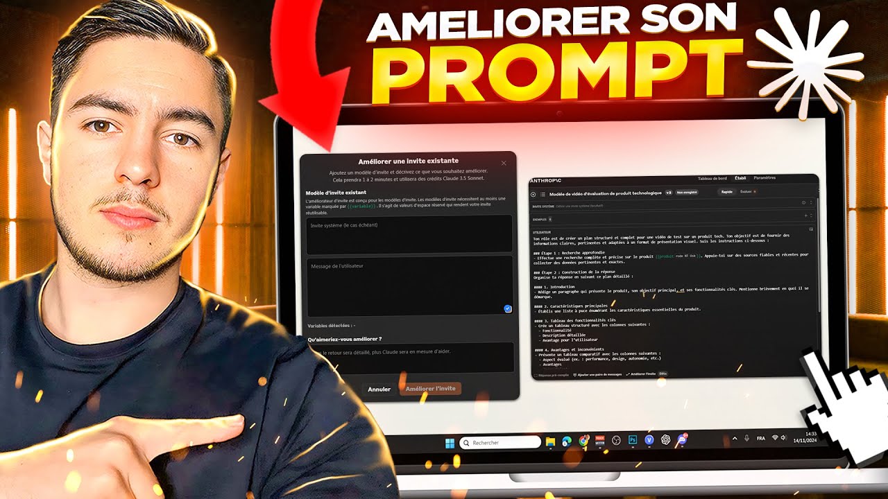 Cet Outil rend tes Prompts EXCEPTIONNELS ! (Anthropic Prompt Improver)
