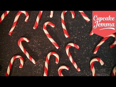 Christmas Candy Cane Cookies! | Cupcake Jemma