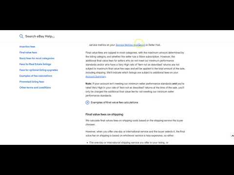 What Does it Cost to Sell on eBay?