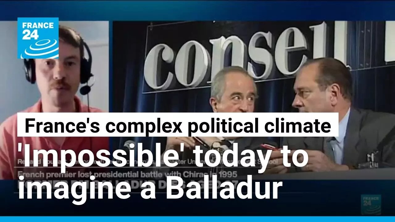 Paradox of Balladur's legacy: 'Highly popular' innovative Gaullist gradually became irrelevant