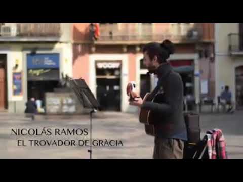 El trovador *Barcelona *ENTREVISTA Cantautor *cantante callejero *entrevista al artista *musica viva