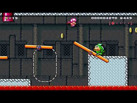 World B-5 Forgespitter Flip by 3rd Bunny - Super Mario Maker 2 - No Commentary 1ca