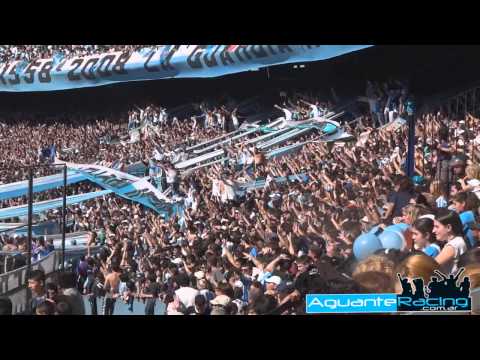 "Racing Club - La Guardia Imperial vs Independiente - Torneo Inicial 2012" Barra: La Guardia Imperial &bull; Club: Racing Club &bull; País: Argentina