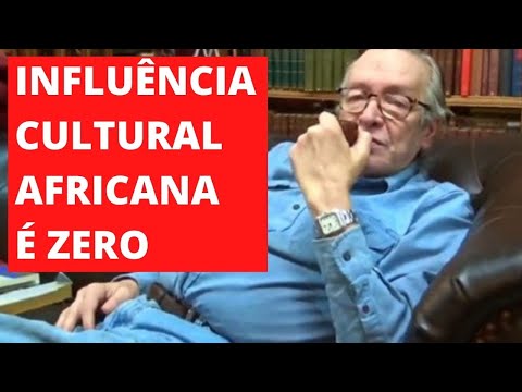 Influência cultural africana é zero, segundo Olavo de Carvalho
