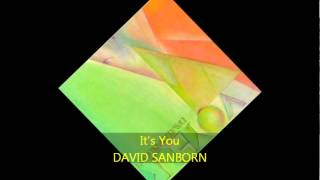 David Sanborn - IT'S YOU