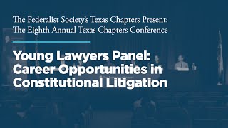 Click to play: Young Lawyers Panel – Career Opportunities in Constitutional Litigation