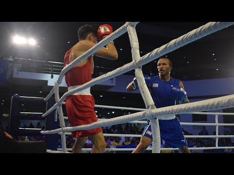 G.Mendoza(NCA)vs L.Alvarez Estrada(CUB)-M-Juegos Centroamericanos y Del Caribe Barranquilla 2018