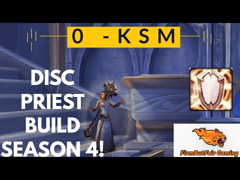 WoW - Disc Priest Guide And Build Beginners - Shadowlands Season 4 - Including Ramp Rotation