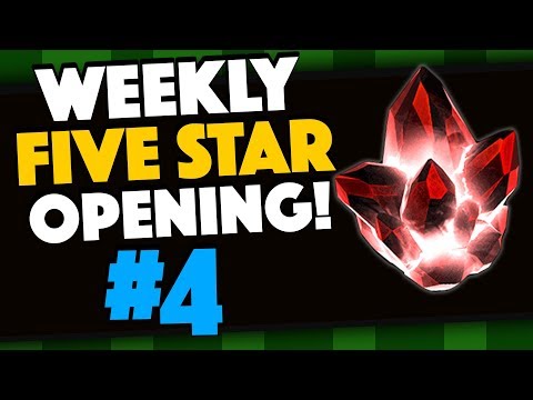 Weekly 5 Star Crystal Opening #4