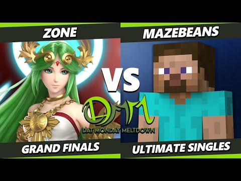 DAT MM 290 GRAND FINALS - MazeBeans (Steve) Vs. Zone (Palutena) Smash Ultimate - SSBU