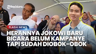 Begini Jawaban Jokowi saat Ditanya Kapan Berkampanye Bereng Gibran, Pilih Tidak Berkomentar Lebih
