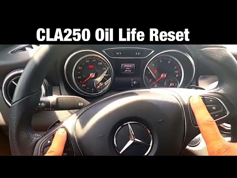 2019 Mercedes CLA250 How to Reset Service / Maintenance Reminder