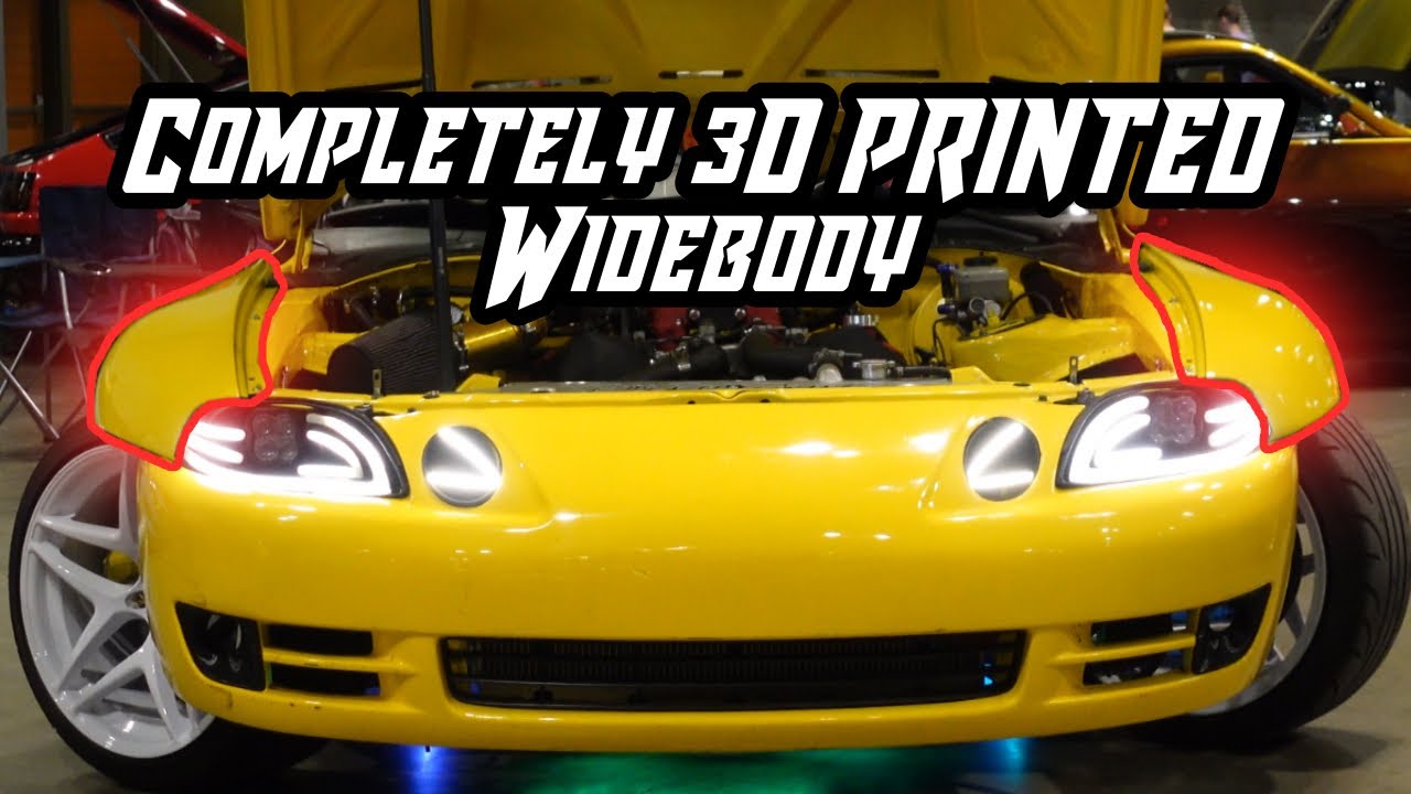 I 3D Printed Widebody Fenders