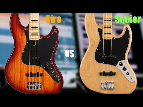 SIRE vs SQUIER! Best Budget Bass Guitar?