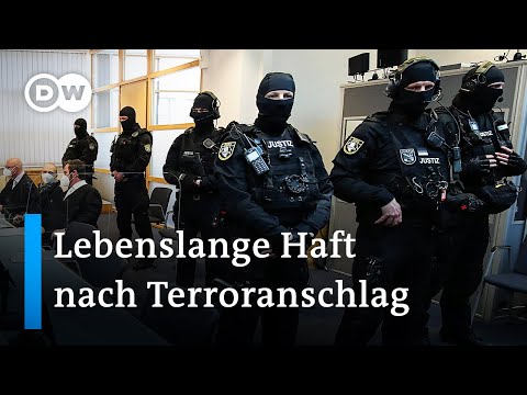 Attentäter von Halle zu lebenslanger Haft verurteilt | DW Nachrichten